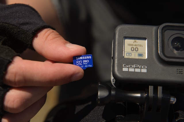 sd card from GoPro